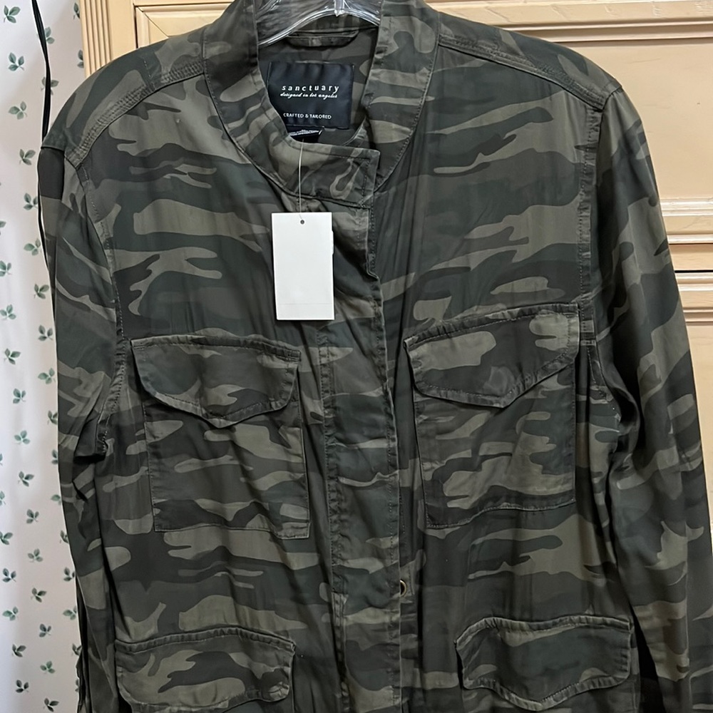 Sanctuary camo jacket